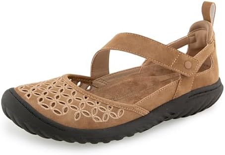 Amazon.com | Jambu Women's J4HEL40 - Helena 8 M Tan Multi | Flats